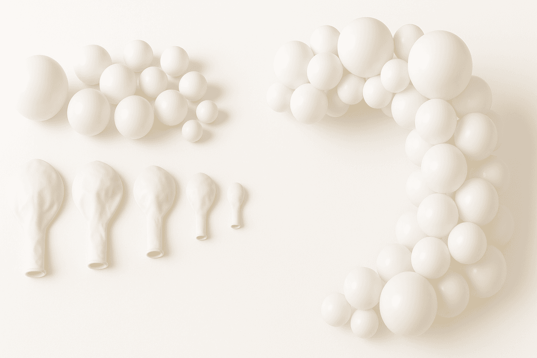 PartyWoo White Balloons 140-Piece Arch Kit Review: Flexible All-White Garland for DIY Event Decor