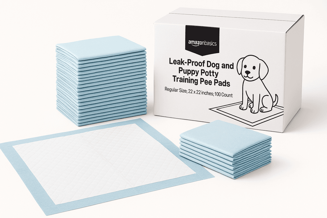 Amazon Basics Leak-Proof Dog and Puppy Potty Training Pee Pads (22" x 22", 100 Count) Review
