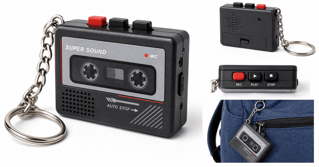 Mini Cassette Player Retro Sound Keychain Review: A Tiny Throwback With a Fun Audio Twist