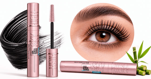 Maybelline Lash Sensational Sky High Washable Mascara (Blackest Black) Review