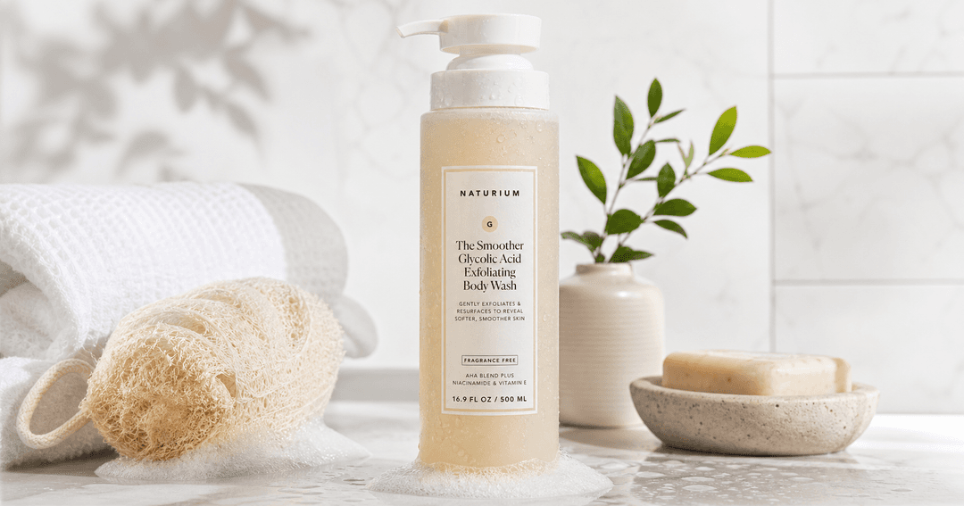 Naturium The Smoother Glycolic Acid Exfoliating Body Wash Review (16.9 oz)