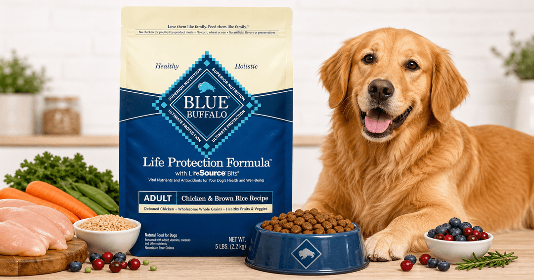 Blue Buffalo Life Protection Formula Adult Chicken & Brown Rice (5-lb Bag) Review