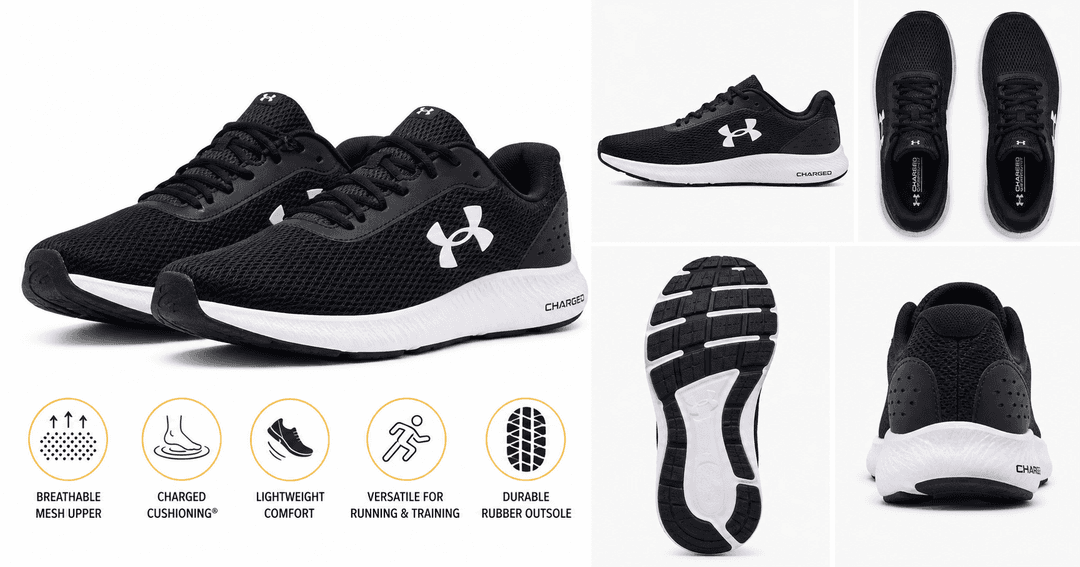 Under Armour Men’s Charged Surge 4 Sneaker Review: Everyday Comfort with Training-Friendly Support