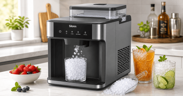 Silonn Nugget Ice Maker Countertop Review: Soft, Chewable Ice On Demand