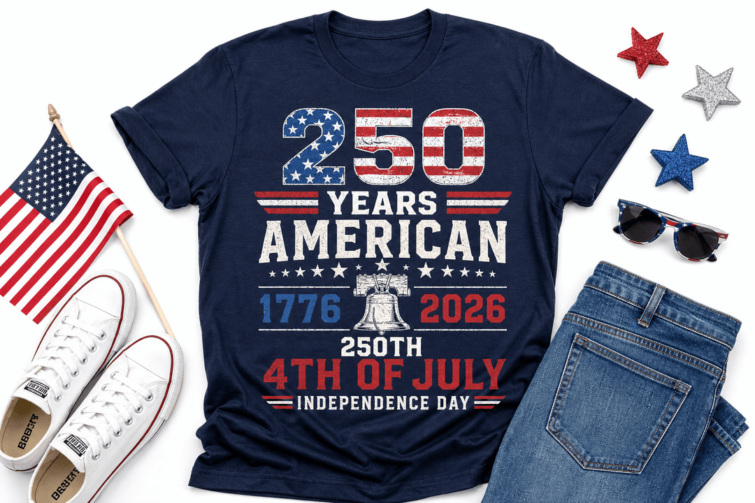 250 Years American 1776–2026 250th 4th July Independence Day T‑Shirt Review
