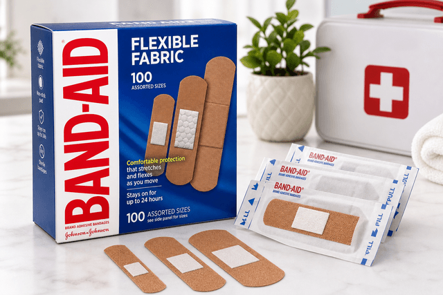 BAND-AID Brand Flexible Fabric Adhesive Bandages (100 Count) Review: Everyday Wound Care That Moves With You