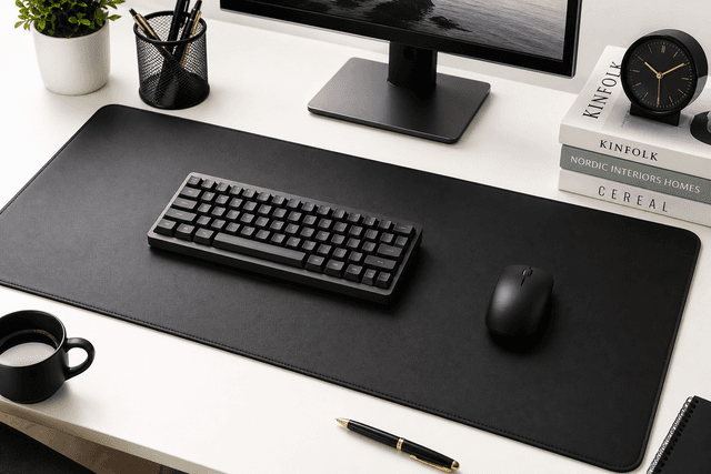 YSAGi Leather Desk Mat (80 x 40 cm) Review: A Simple Upgrade for a Cleaner, Quieter Workspace