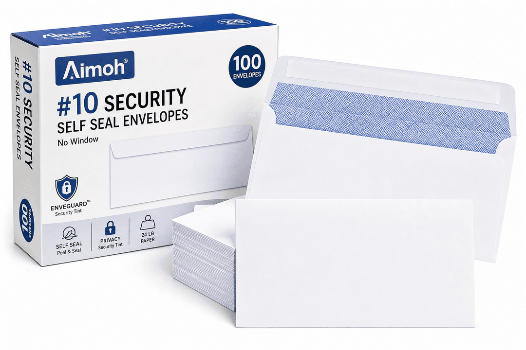 Aimoh #10 Security Self Seal Envelopes Review (34100, 100 Count)