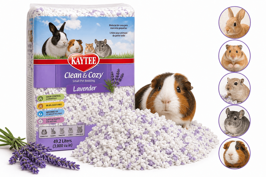 Kaytee Clean & Cozy Lavender Paper Bedding (49.2 L) Review: Soft, Absorbent, and Lightly Scented Comfort for Small Pets