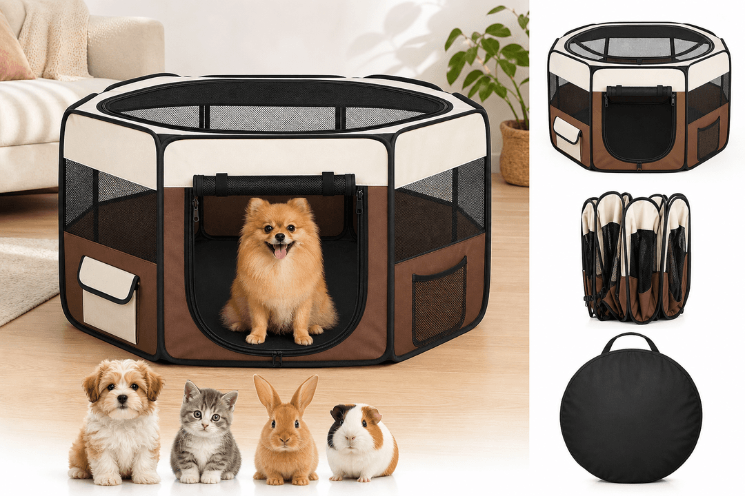 MZNZ Portable Dog & Cat Playpen Review: Lightweight Pop-Up Enclosure for Small Pets