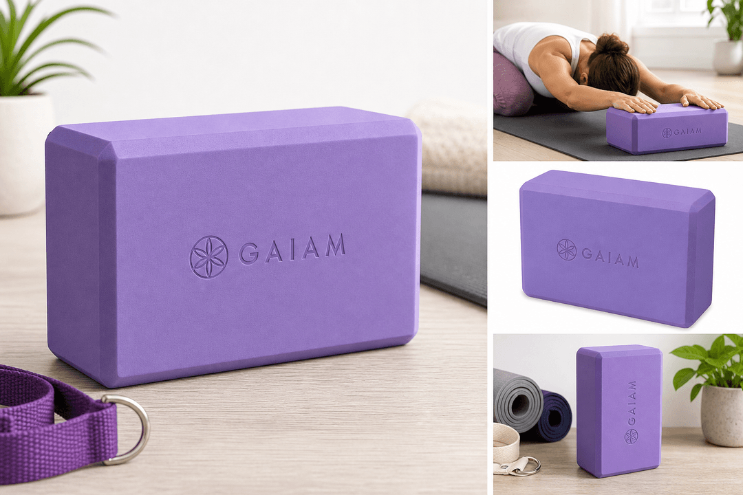 Gaiam Yoga Block Review: Lightweight EVA Support for Everyday Practice