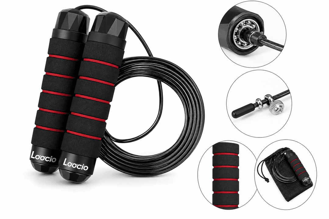 Loocio Tangle-Free Rapid Speed Jump Rope Review: A Simple, Effective Cardio Tool for Everyday Use