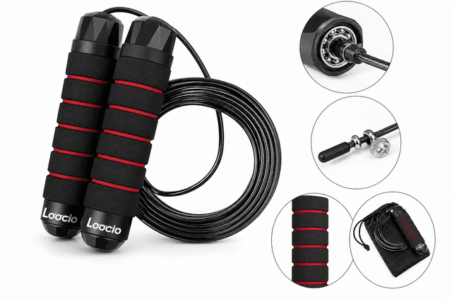 Loocio Tangle-Free Rapid Speed Jump Rope Review: A Simple, Effective Cardio Tool for Everyday Use