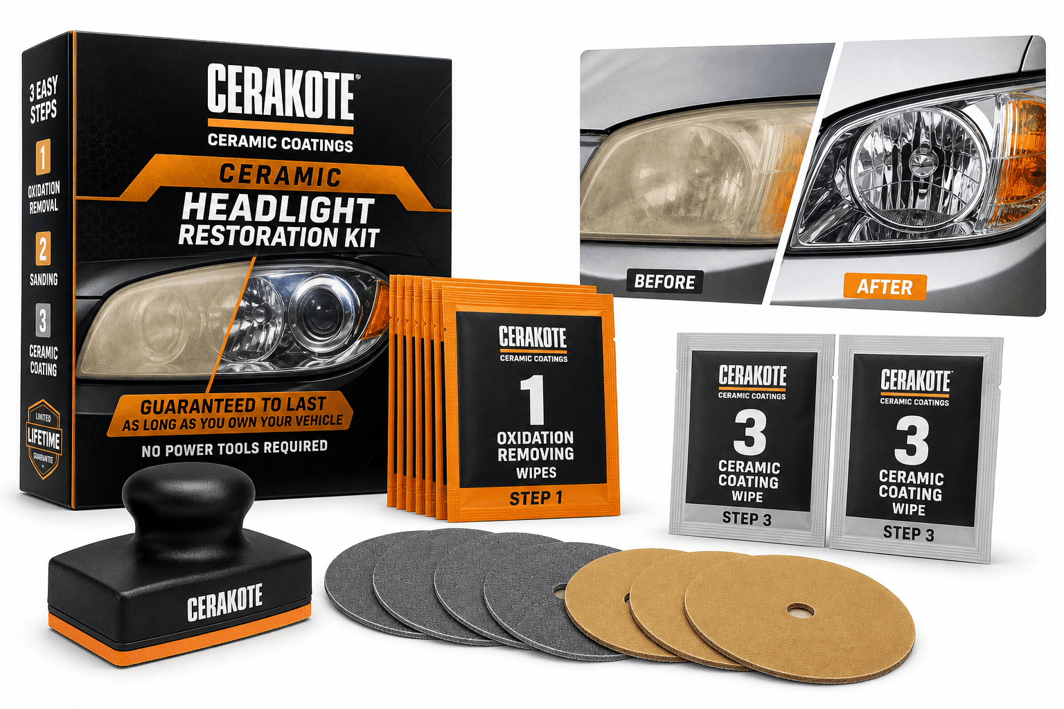 CERAKOTE Ceramic Headlight Restoration Kit Review: A Simple, Long-Lasting Fix for Hazy Lenses