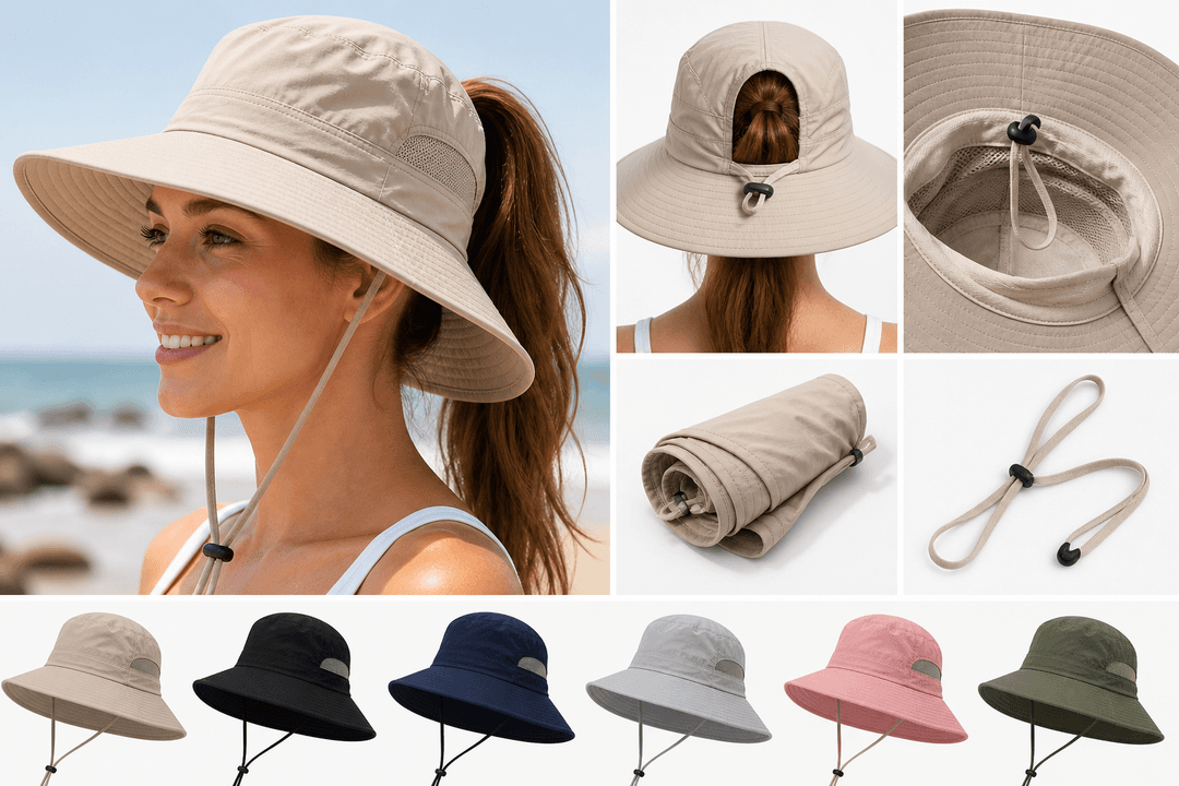 FURTALK Women’s Sun Hat with Ponytail Hole: Practical UPF Sun Protection for Active Days
