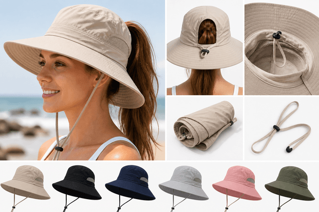 FURTALK Women’s Sun Hat with Ponytail Hole: Practical UPF Sun Protection for Active Days