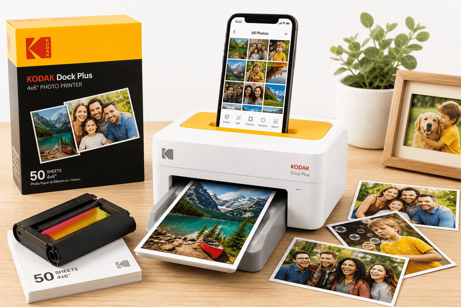 KODAK Dock Plus 4x6 Photo Printer Review: Convenient Dye-Sub Printing From Your Smartphone