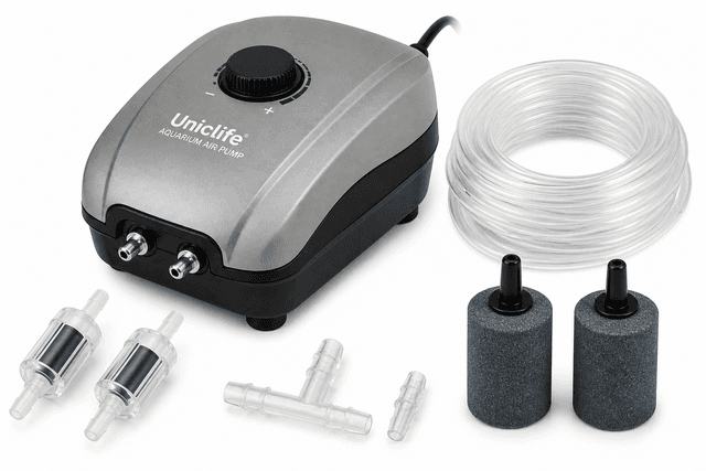 Uniclife Aquarium Air Pump Review: Dual-Outlet Aeration for 5–200 Gallon Tanks