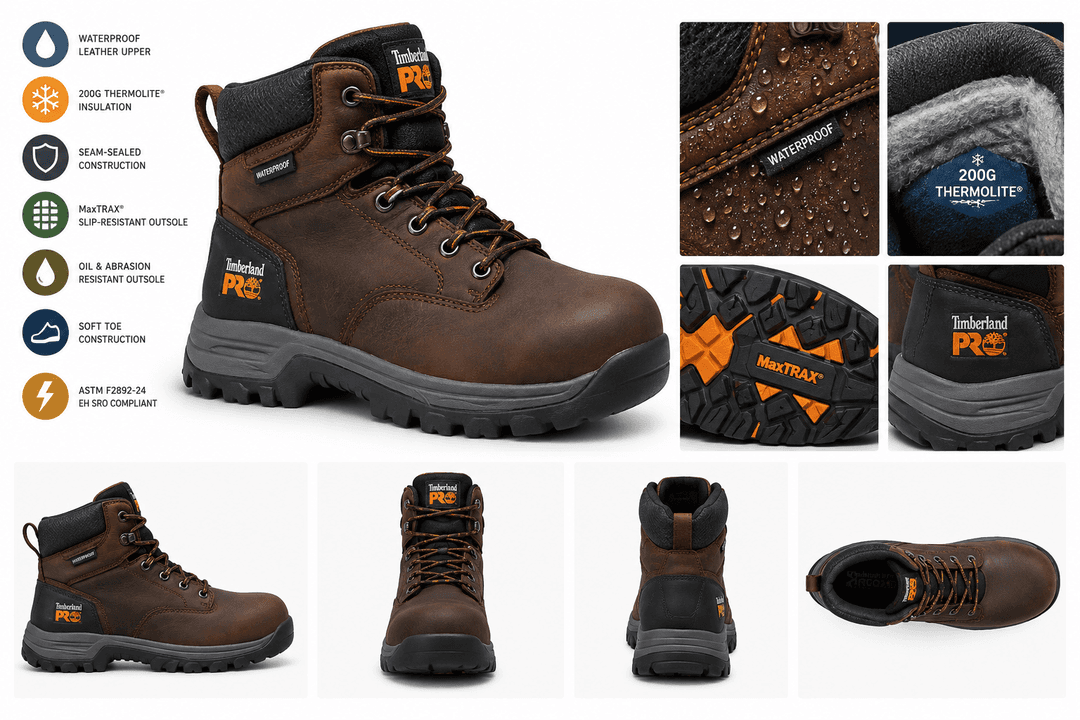 Timberland PRO Direct Attach MaxTRAX Soft Toe SRO Boot Review
