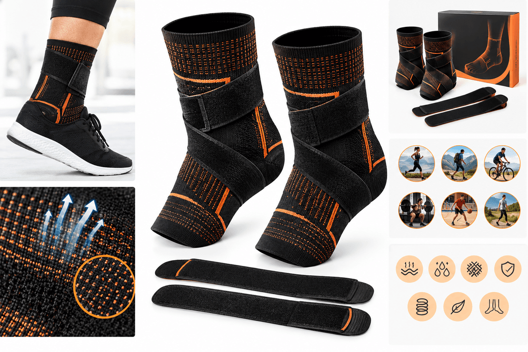 INDEEMAX Ankle Brace Review: Copper-Infused Compression Support for Daily Wear and Sports