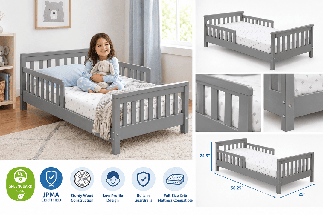 Delta Children Canton Toddler Bed Review: A Safe, Low-Profile Transition Bed
