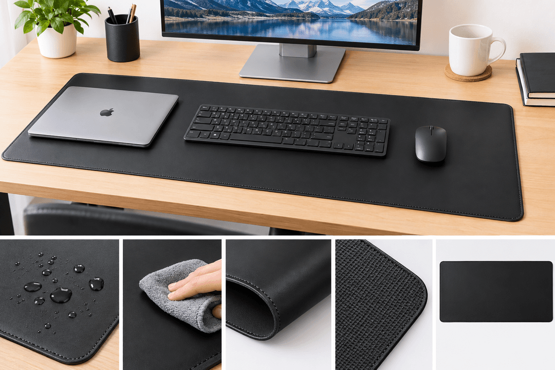 YSAGi Leather Desk Protector Review: A Practical Waterproof PU Leather Desk Mat