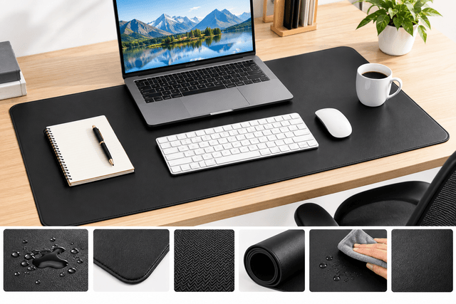 [YSAGi Leather Desk Protector](https://www.amazon.com/dp/B0BMTSL48B): Review of the Large PU Leather Desk Mat