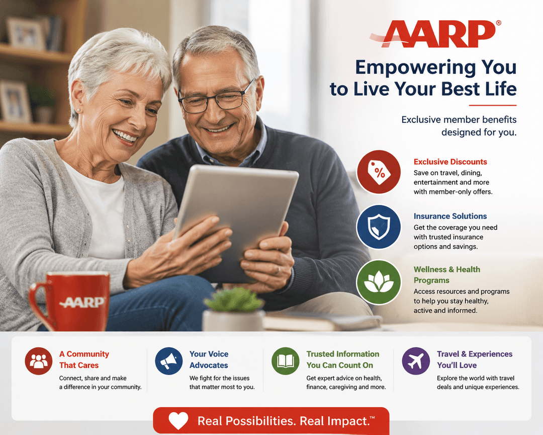 AARP : Comprehensive Support and Benefits for Seniors