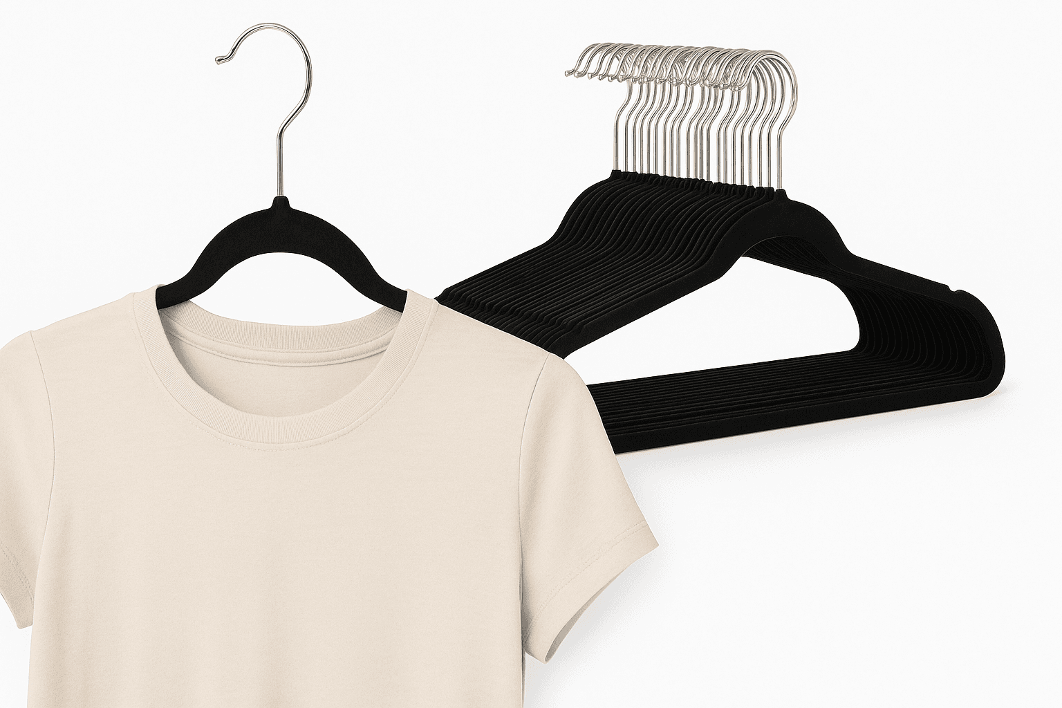 Amazon Basics Slim Velvet Non-Slip Suit Hangers (50-Pack) Review: Simple, Space-Saving Closet Upgrade