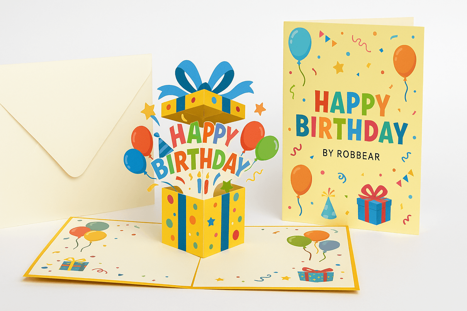 ROBBEAR Funny Happy Birthday Pop Up Card Review: A 3D Gift Box That Steals the Spotlight