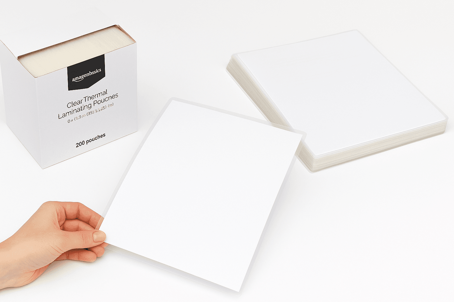 Amazon Basics Clear Thermal Laminating Sheets (9" x 11.5", 2.8 mil, 200-Pack) Review