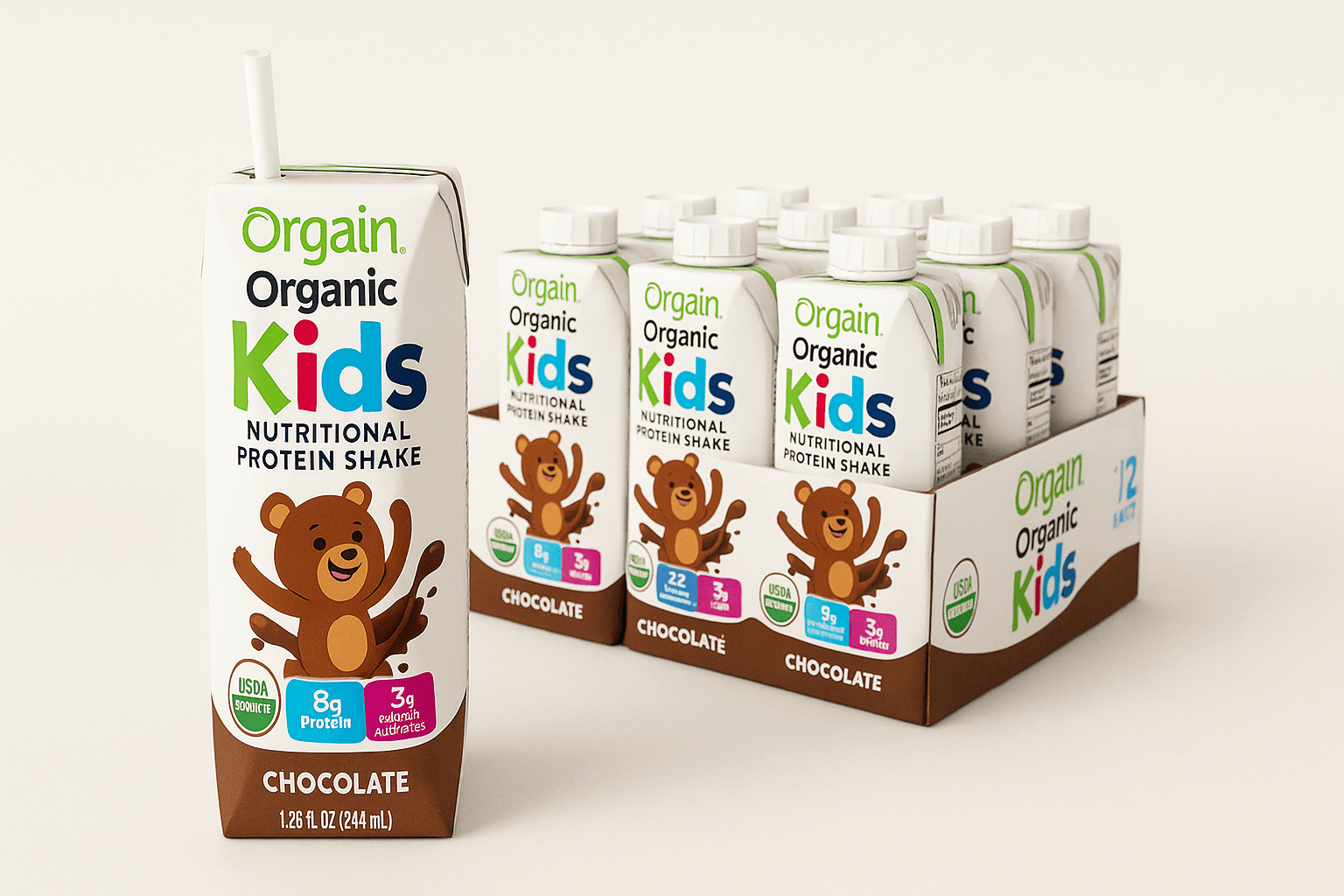 Orgain Organic Kids Nutritional Protein Shake (Chocolate) Review: Kid-Friendly Nutrition in a Box