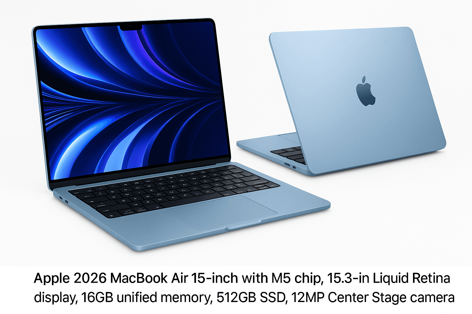 Apple 2026 MacBook Air 15‑inch (M5, 16GB/512GB, Sky Blue) Review: A Bigger Air Built for Everyday AI