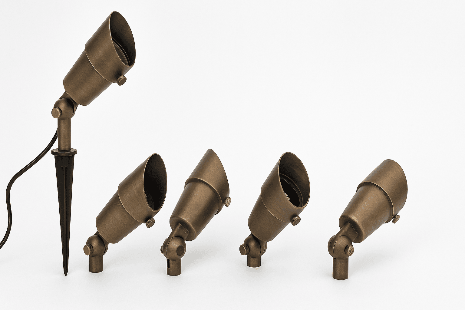 Gardencoin Solid Brass Outdoor Landscape Spotlights (6-Pack) Review