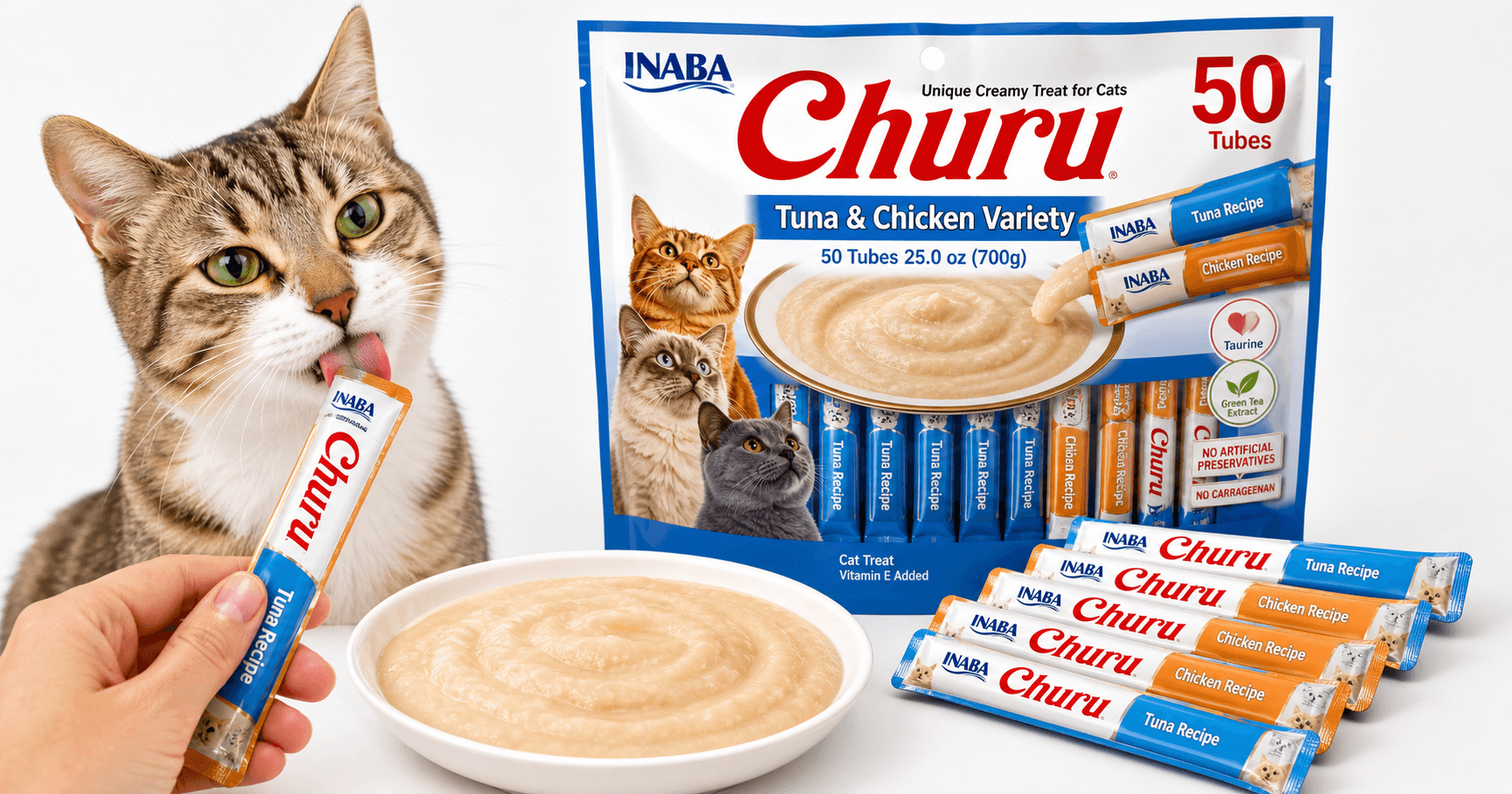 INABA Churu Cat Treats Review: Creamy, Lickable Treats for Picky and Food‑Motivated Cats