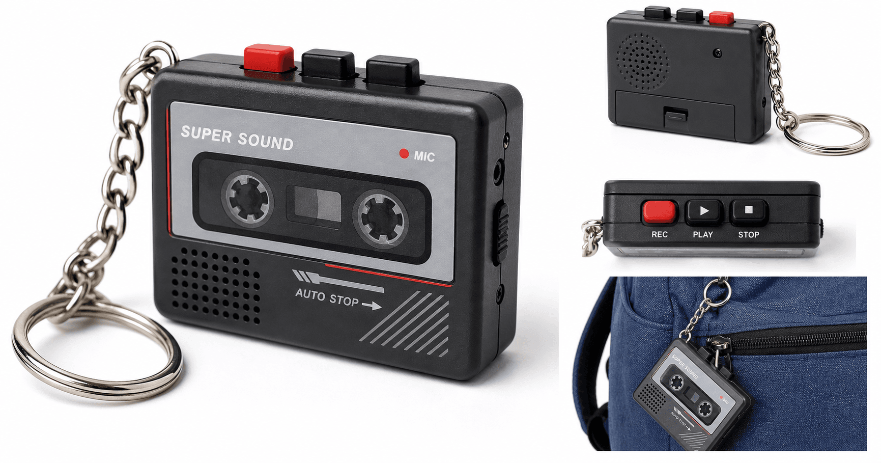 Mini Cassette Player Retro Sound Keychain Review: A Tiny Throwback With a Fun Audio Twist