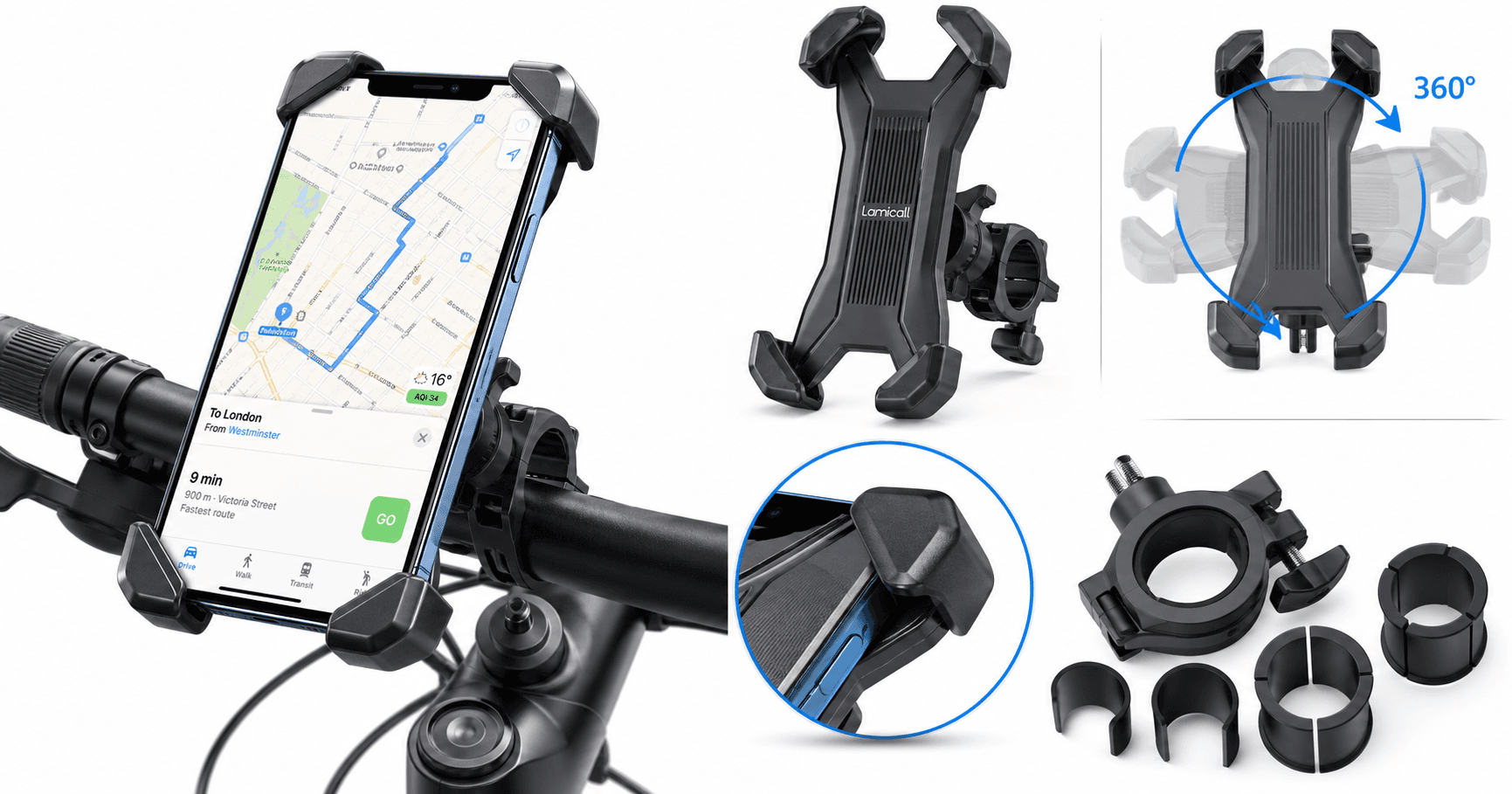 Lamicall Bike Phone Holder Review: A Secure, Budget-Friendly Mount for Everyday Riding