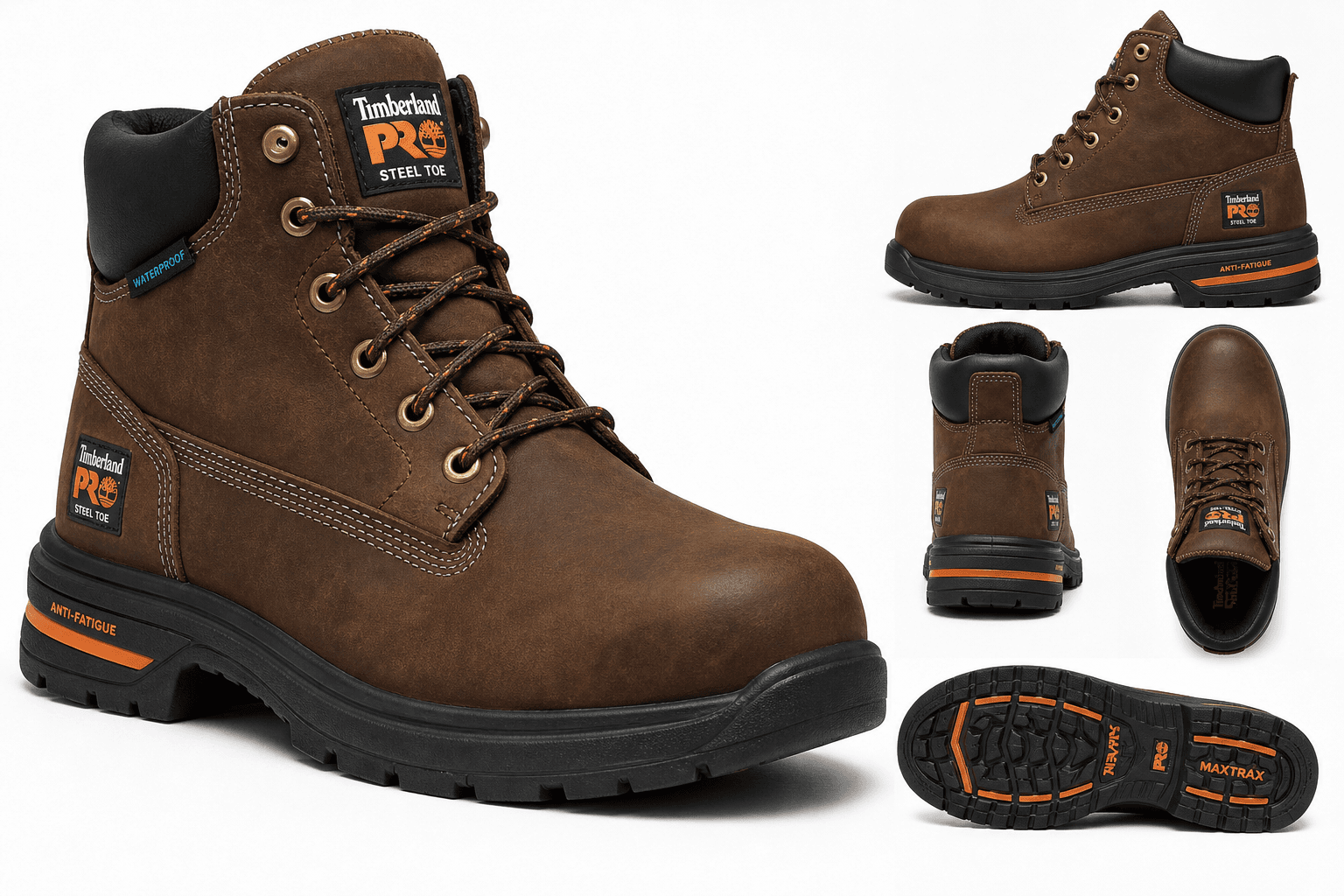 Timberland PRO Men’s 6" Direct Attach MaxTRAX Steel Toe Waterproof Insulated Boot Review