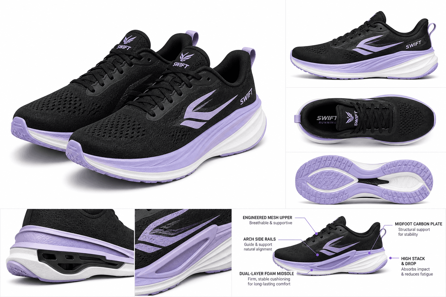 Swift Running CELER Women’s Lightweight Running Shoes Review: Supportive Daily Trainer for High-Arched Runners