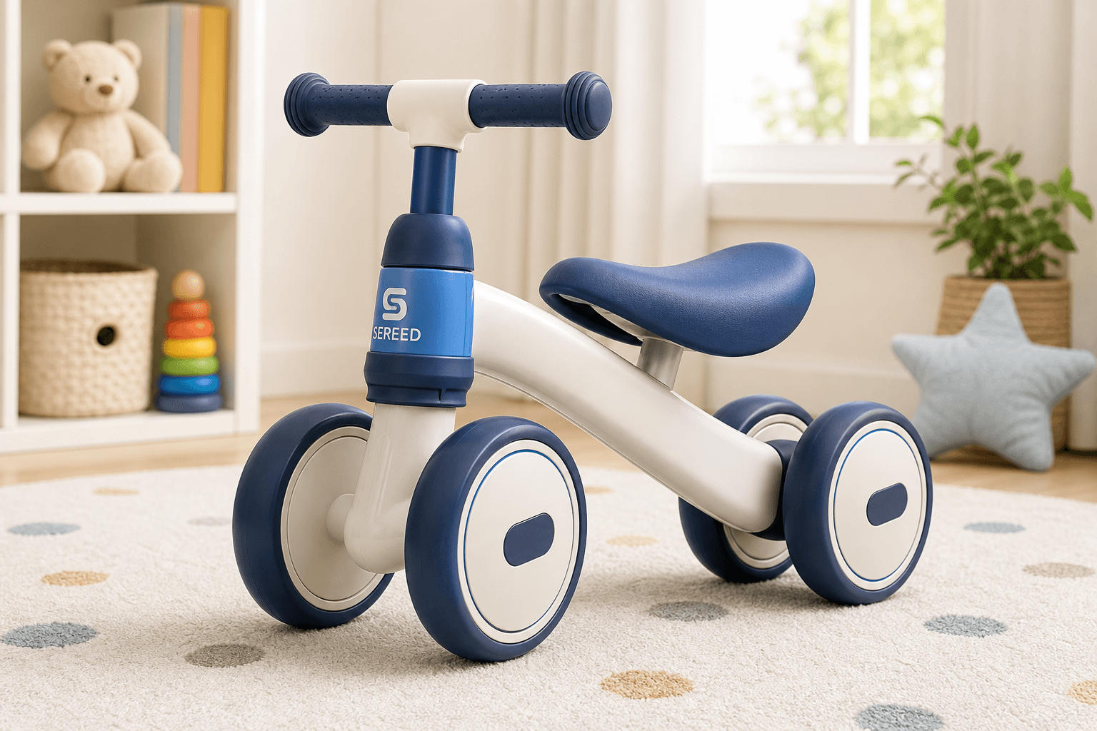 SEREED Baby Balance Bike Review: A Stable First Ride for 1-Year-Olds