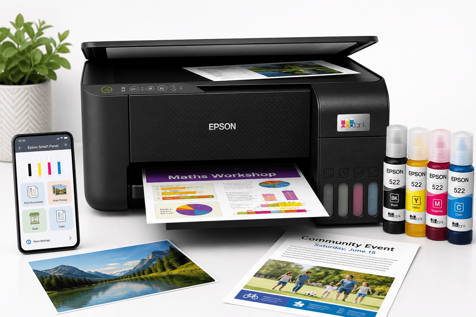 Epson EcoTank ET‑2800 Review: An Affordable Cartridge‑Free Printer for Everyday Home Use