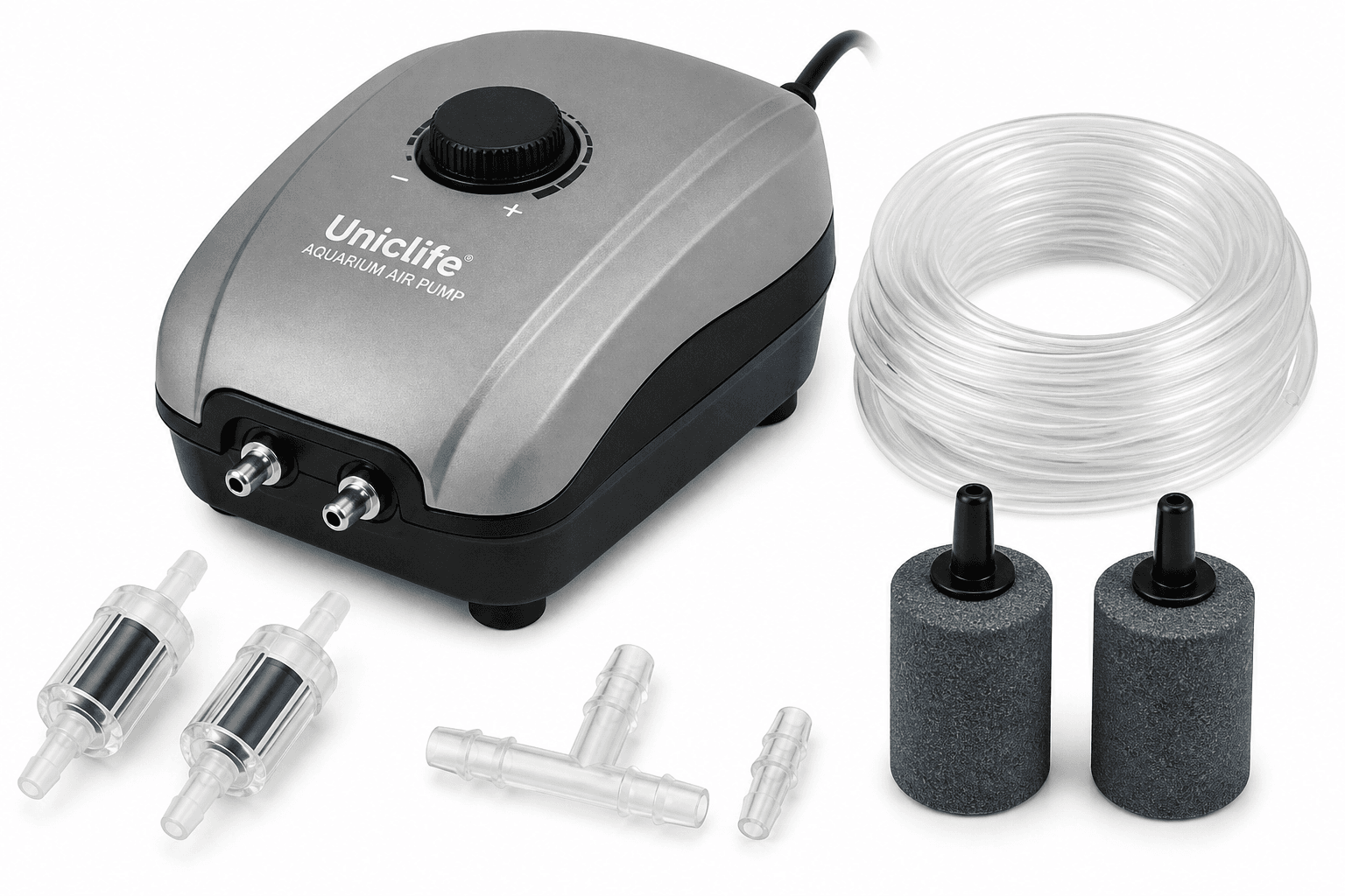 Uniclife Aquarium Air Pump Review: Dual-Outlet Aeration for 5–200 Gallon Tanks
