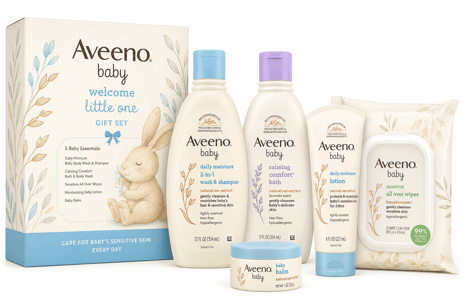 Aveeno Baby Welcome Little One Gift Set Review: A Gentle Skincare Starter Kit for New Parents