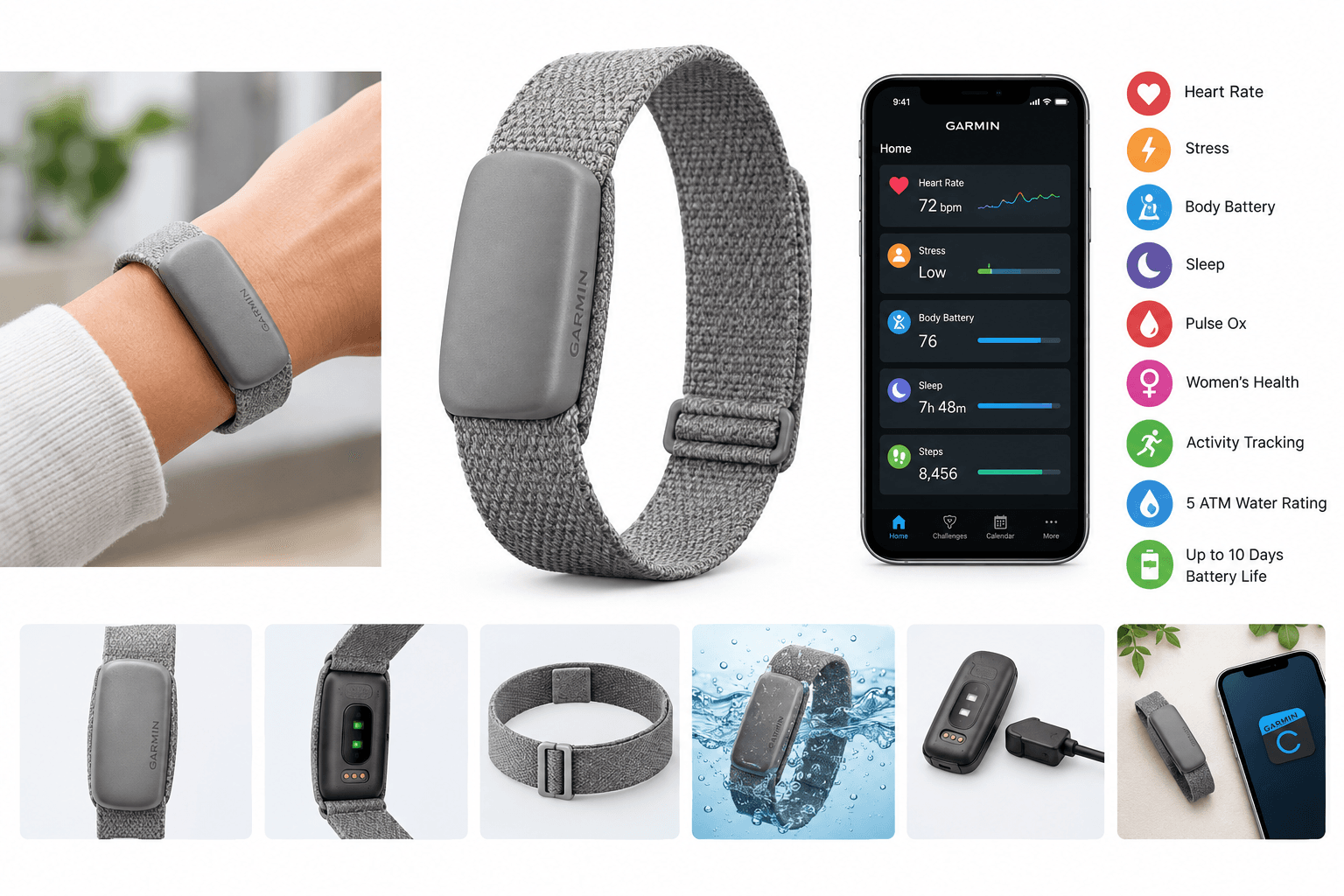 Garmin CIRQA Smart Band Review: A Screenless Health and Fitness Tracker Without a Subscription