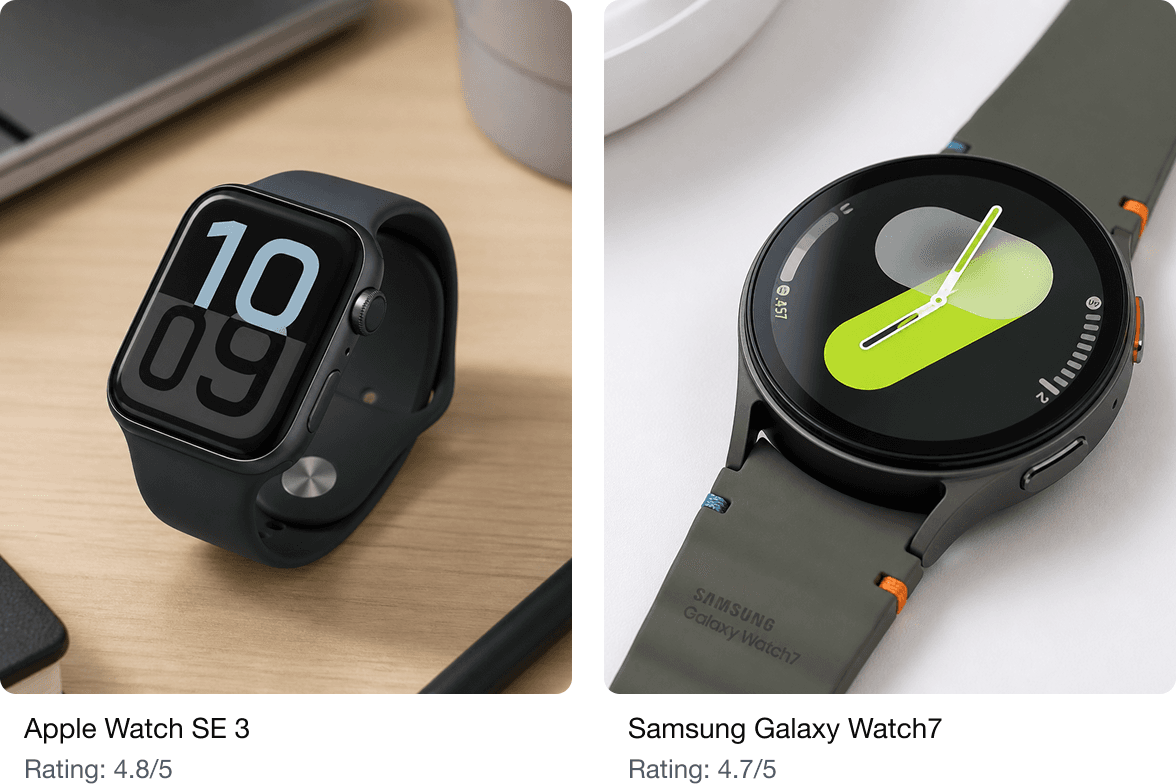 Apple Watch SE 3 vs Samsung Galaxy Watch7: Which Smartwatch Delivers Better Value in 2026?