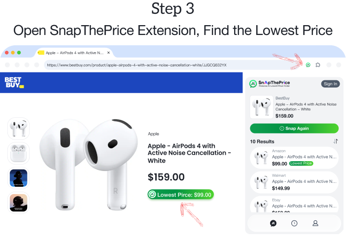 Step 3 - Earn cashback