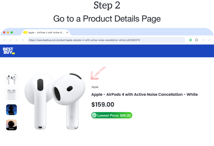 Step 2 - Compare prices